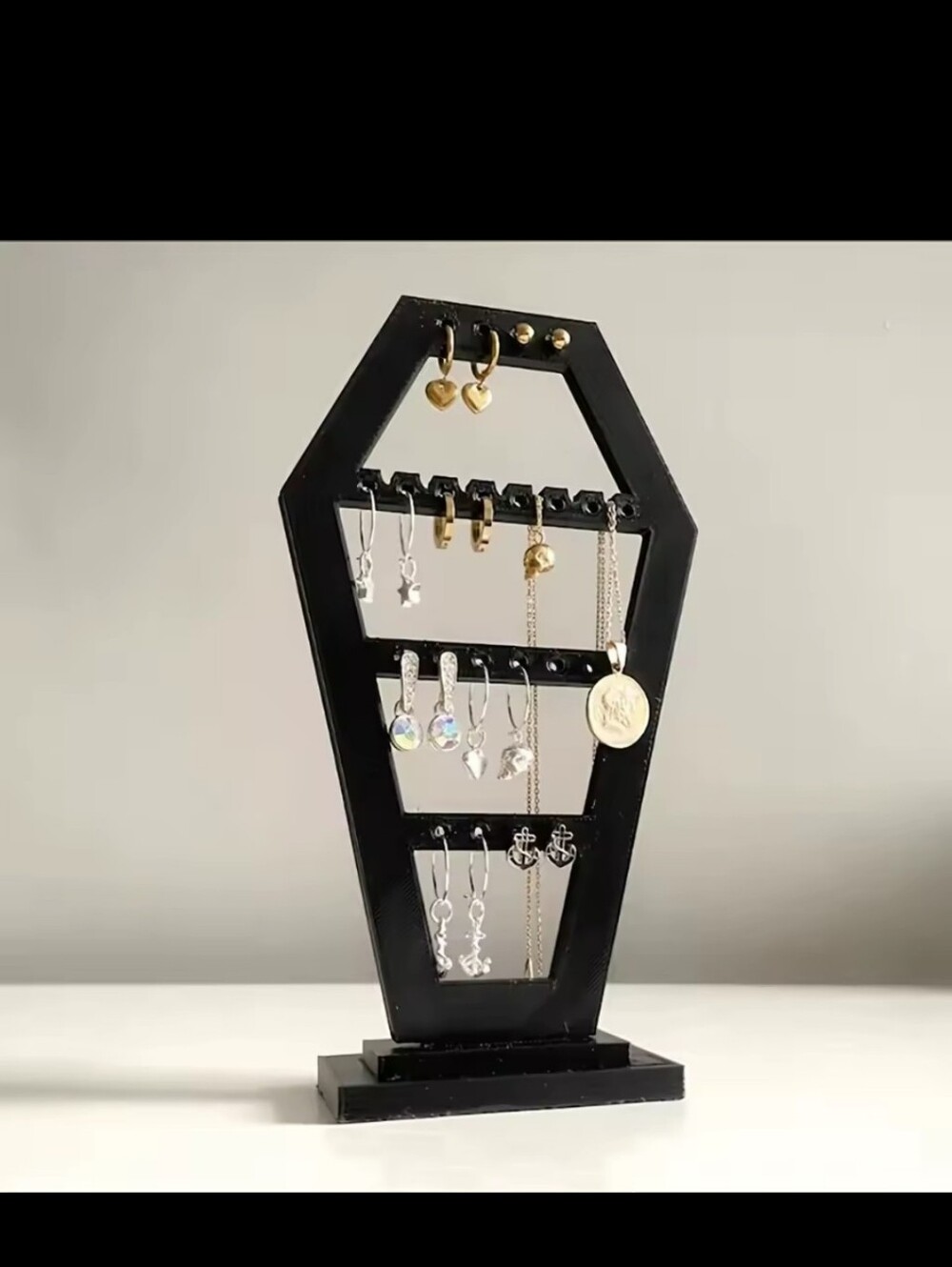Coffin Shape Jewerly Organizer nwot